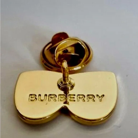 BURBERRY LONDON PINS BROOCH - Picture 3 of 3